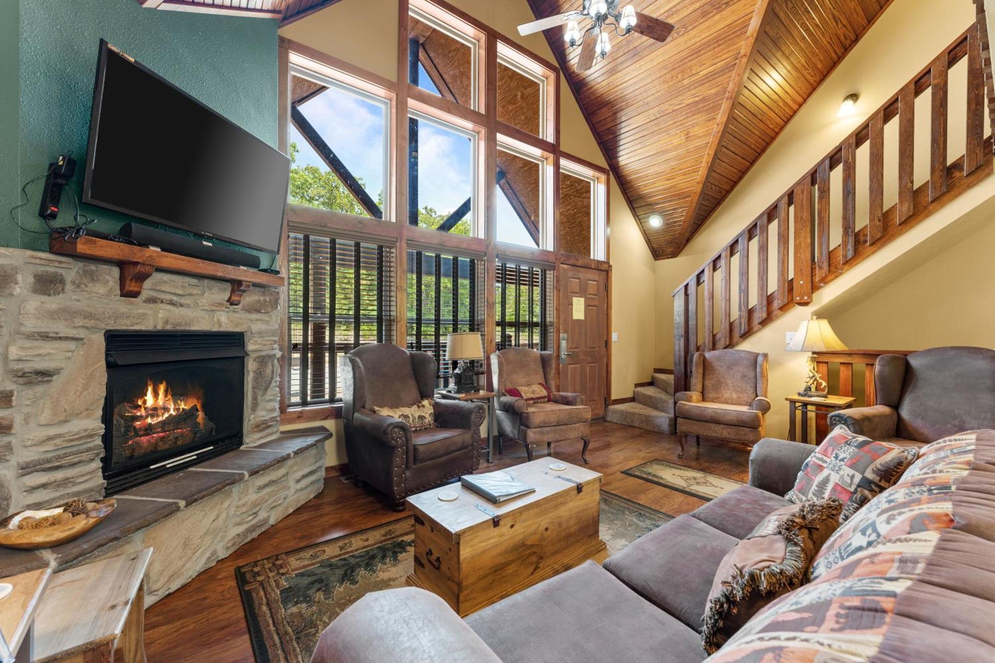 Makin Memories Lodge Cabin Брансън Уест Екстериор снимка