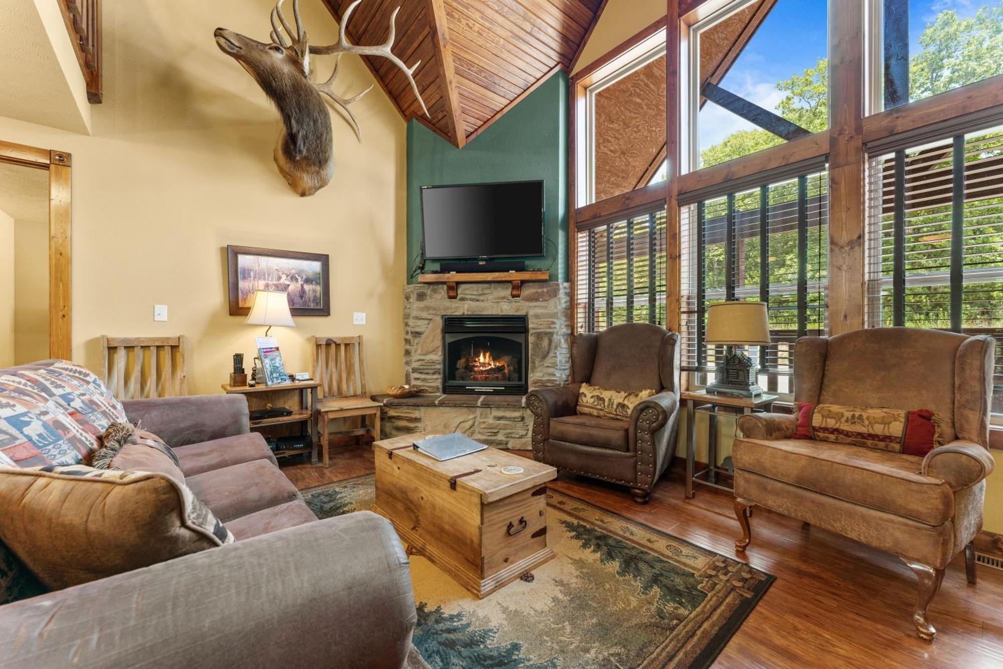 Makin Memories Lodge Cabin Брансън Уест Екстериор снимка